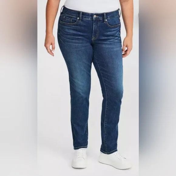 Torrid Boyfriend Dark Denim Jeans, EUC - Picture 6 of 7